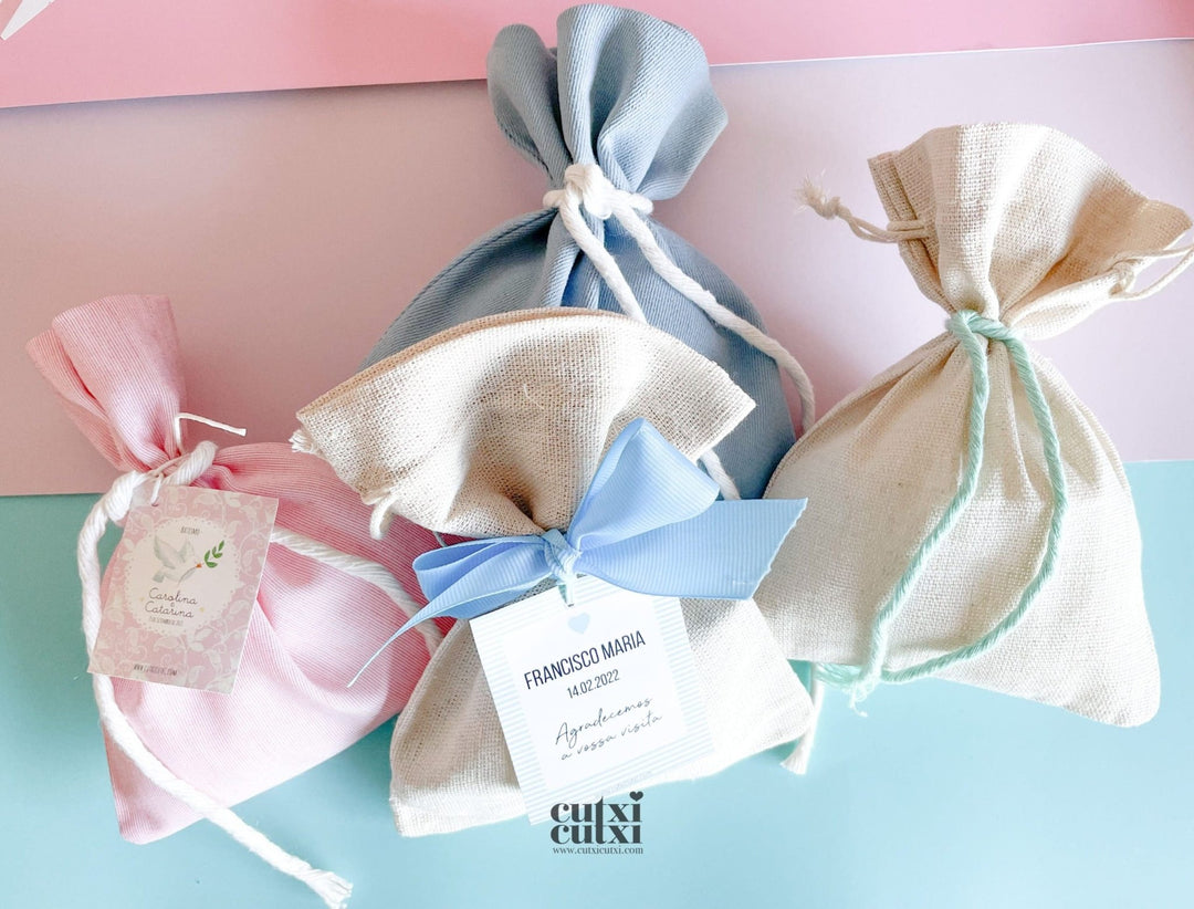 Saquinho perfumado aroma Floral - Lembrança Casamento - Cutxi Cutxi - Presentes Personalizados