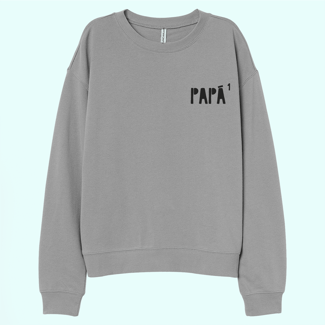 sweat cinza dia do pai ao 2
