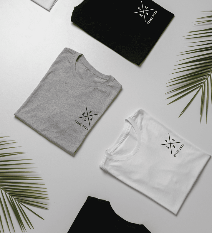 T-Shirt Cross PAPÁ Desde... Moderna e Cheia de Significado! - Cutxi Cutxi - Presentes Personalizados