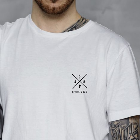 T-Shirt Cross PAPÁ Desde... Moderna e Cheia de Significado! - Cutxi Cutxi - Presentes Personalizados