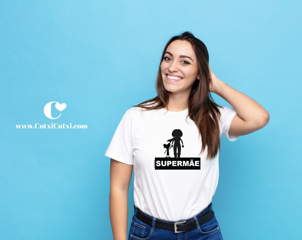 T-shirt ou Camisola Super Mãe ou Avó (Sugestão Presente) - Cutxi Cutxi - Presentes Personalizados