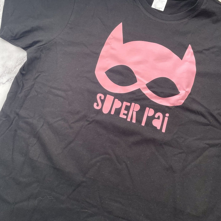 T-shirt Super Pai Batman - Cutxi Cutxi - Presentes Personalizados