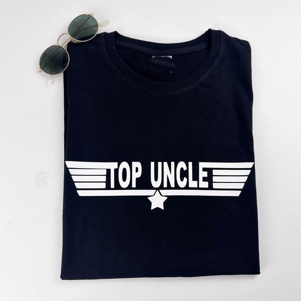 T-shirt TOP UNCLE | Presente Tio - Cutxi Cutxi - Presentes Personalizados