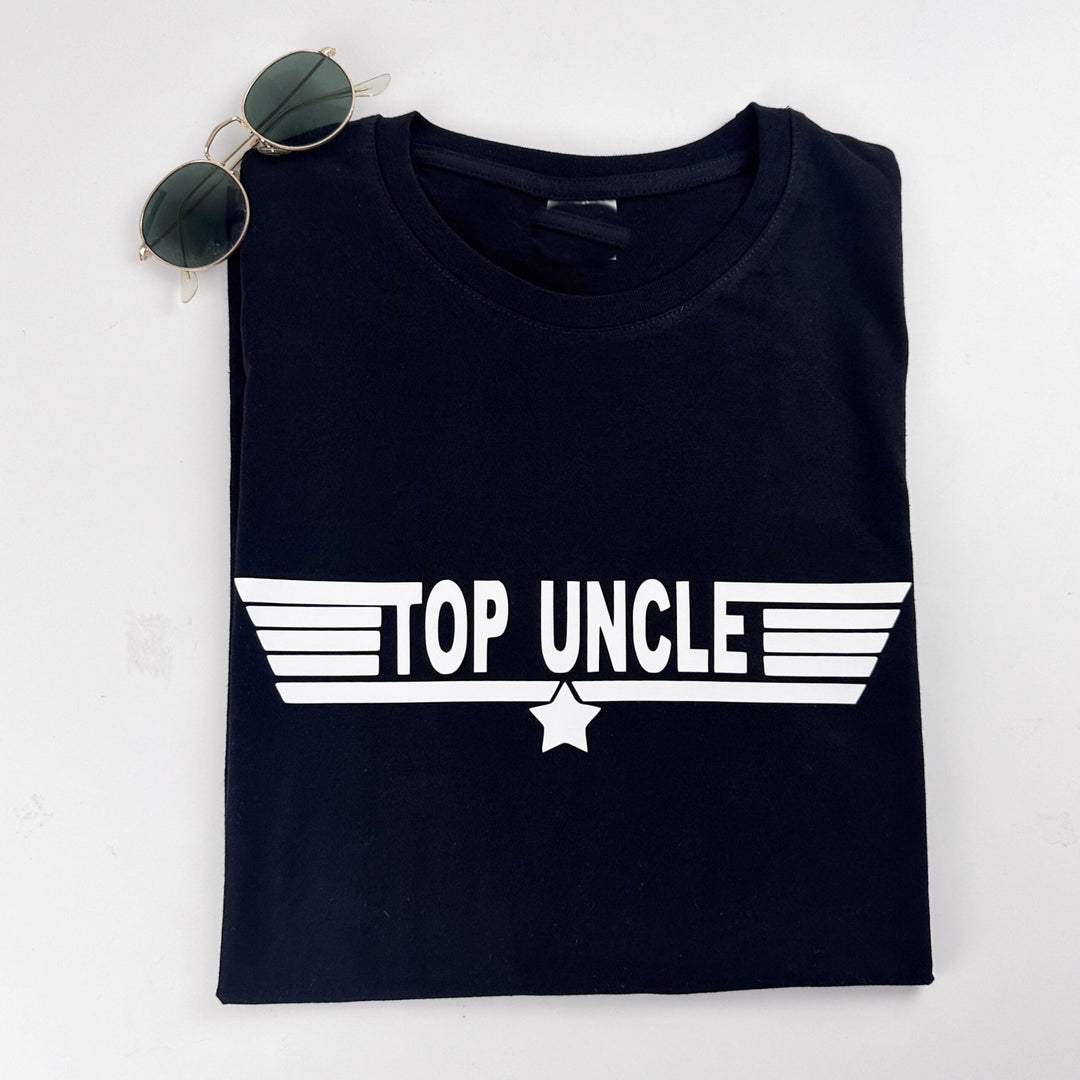 T-shirt TOP UNCLE | Presente Tio - Cutxi Cutxi - Presentes Personalizados