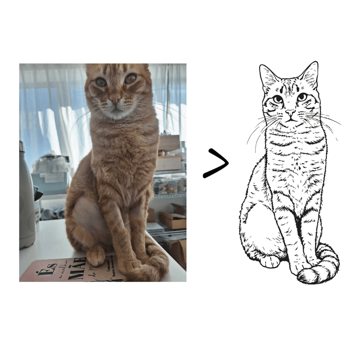 Tapete de Mesa Personalizado com Ilustração do Animal - Cutxi Cutxi - Presentes Personalizados