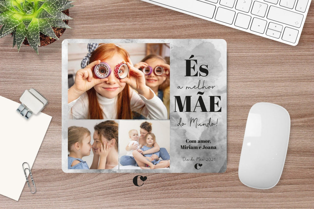 Tapete de Rato És a Melhor MÃE do Mundo (Sugestão Presente) - Cutxi Cutxi - Presentes Personalizados