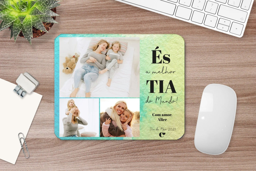 Tapete de Rato És a Melhor MÃE do Mundo (Sugestão Presente) - Cutxi Cutxi - Presentes Personalizados