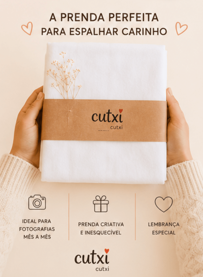 Tapete Milestones para bebé Hoje Tenho - Cutxi Cutxi - Presentes Personalizados