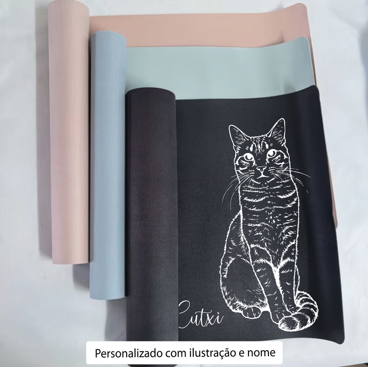 Tapete de Mesa Personalizado com Ilustração do Animal