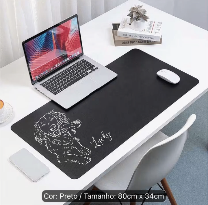Tapete de Mesa Personalizado com Ilustração do Animal