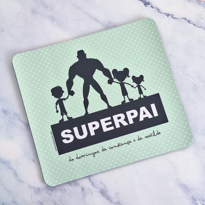 Tapete de Rato Super Poder (Pai | Avô | Tio)