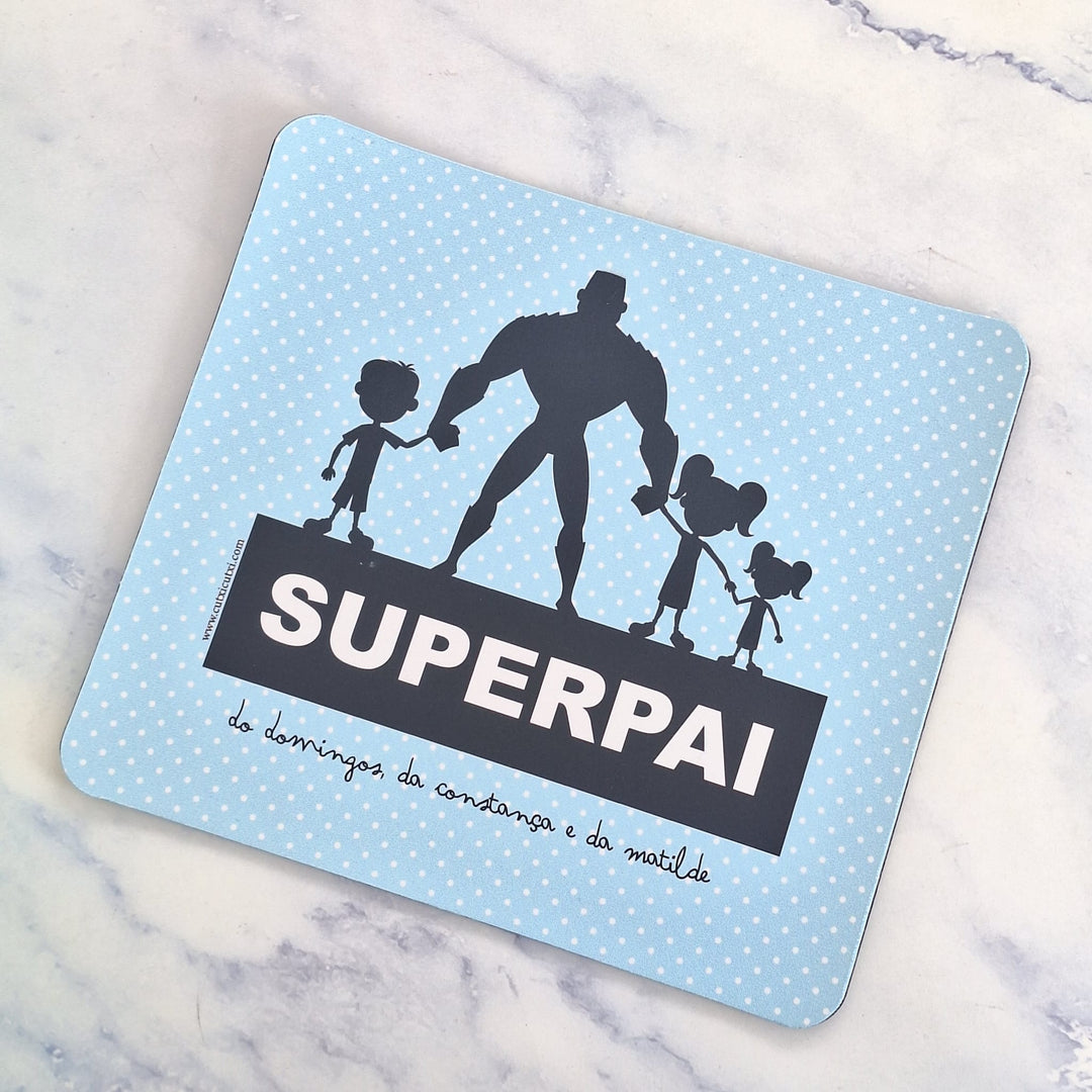 Tapete de Rato Super Poder (Pai | Avô | Tio)