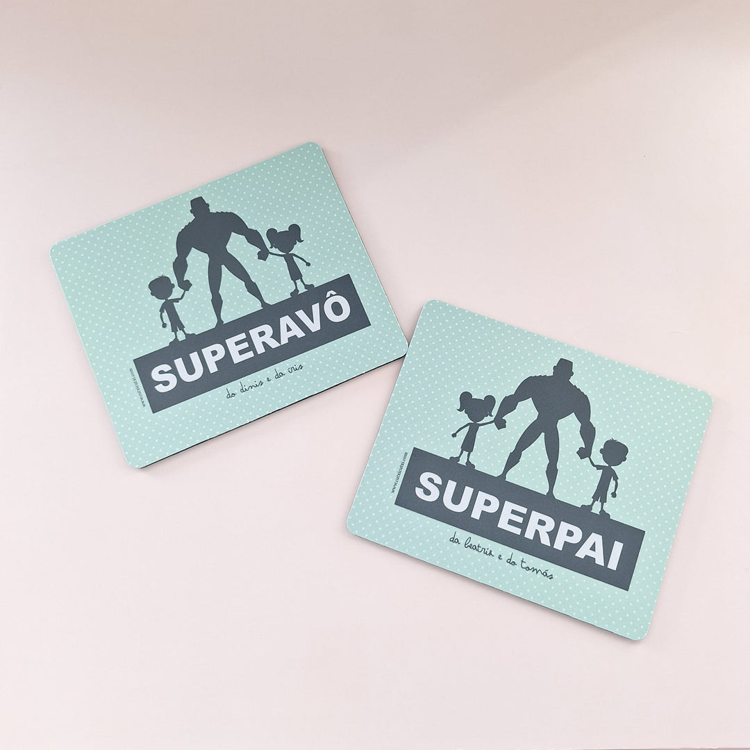 Tapete de Rato Super Poder (Pai | Avô | Tio)