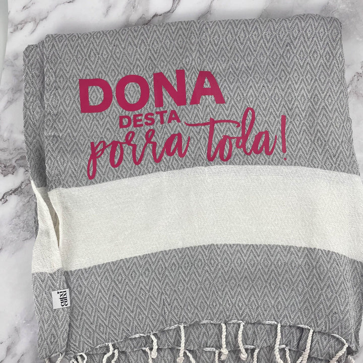 Toalha / Pareo de Verão Personalizada