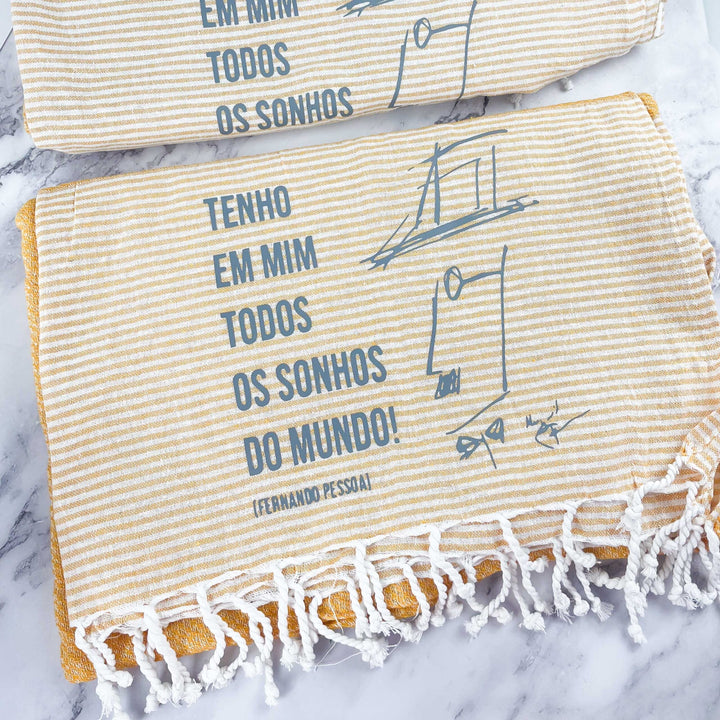 Toalha / Pareo de Verão Personalizada