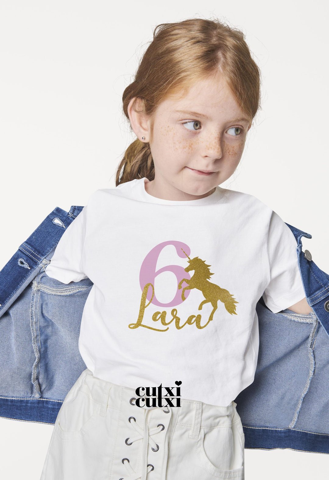 T-shirt Aniversário Unicórnio