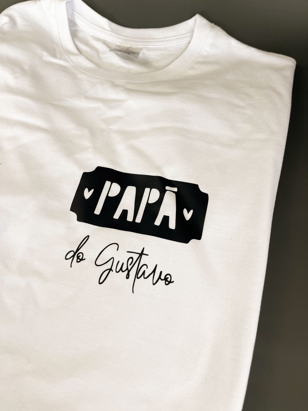T-shirt DOODLE Pai ou Papá personalizada com nome