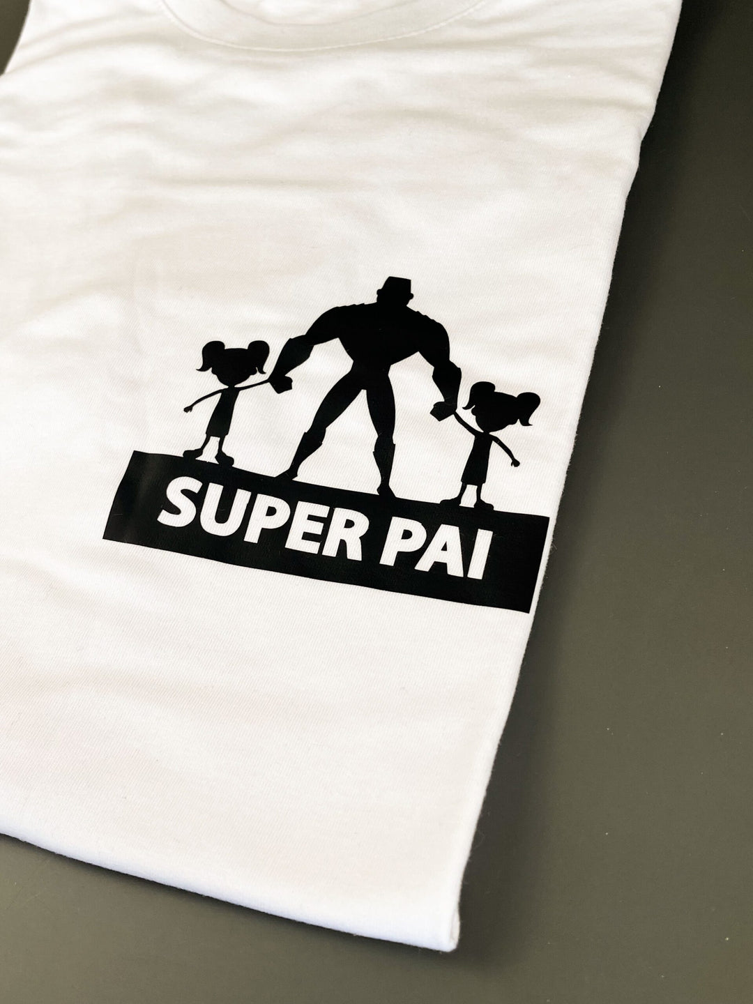 T-shirt Super Pai e filho(s)