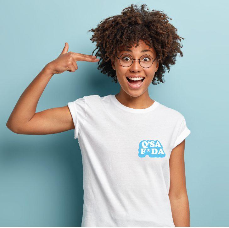 T-shirt Q'SA F*DA sweet