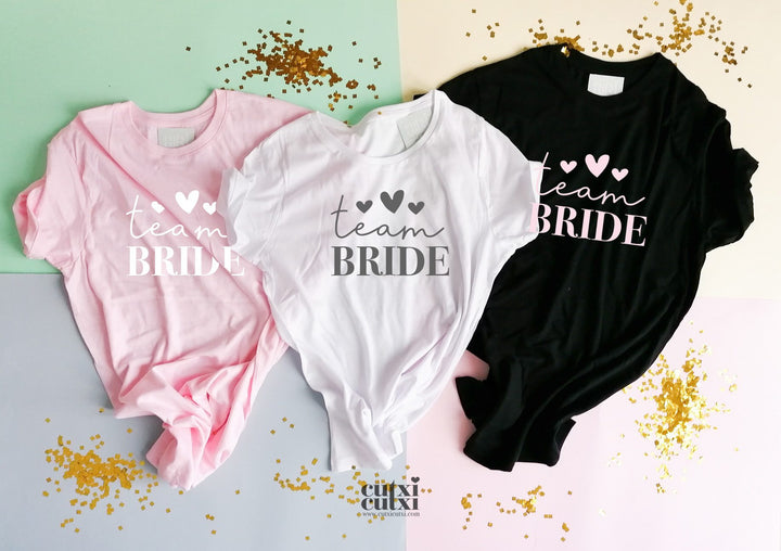 T-shirt Team Bride - Despedida de Solteira