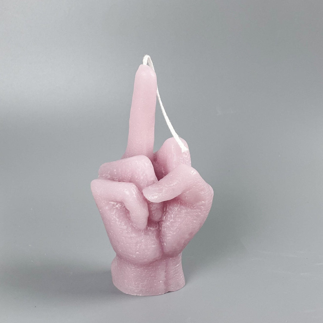 VELA artesanal Finger | F*ck You | Uma prenda com Atitude - Cutxi Cutxi - Presentes Personalizados