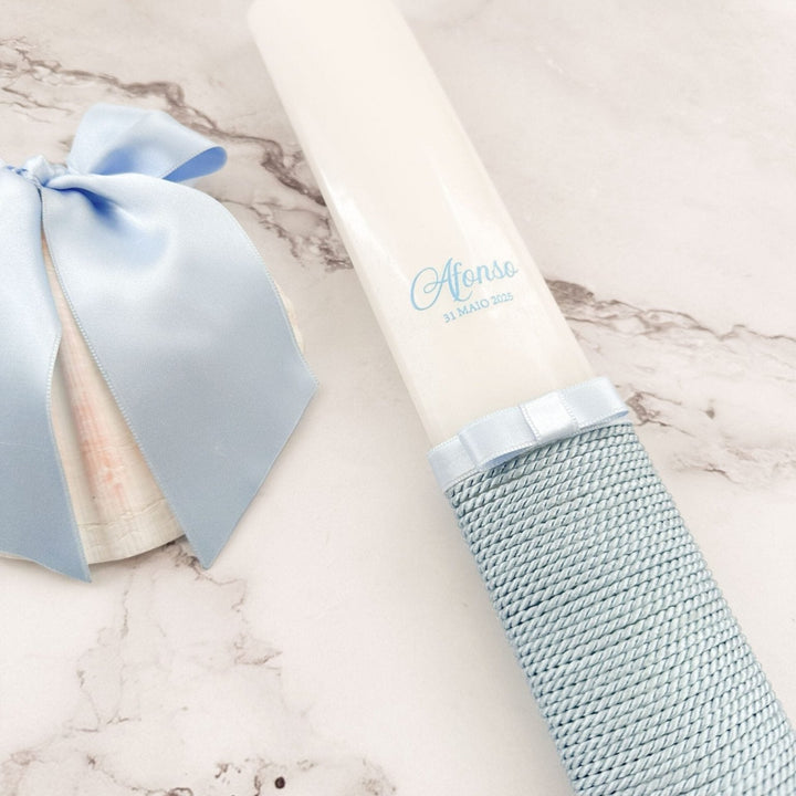 Vela Batizado CETIM Premium - Cutxi Cutxi - Presentes Personalizados