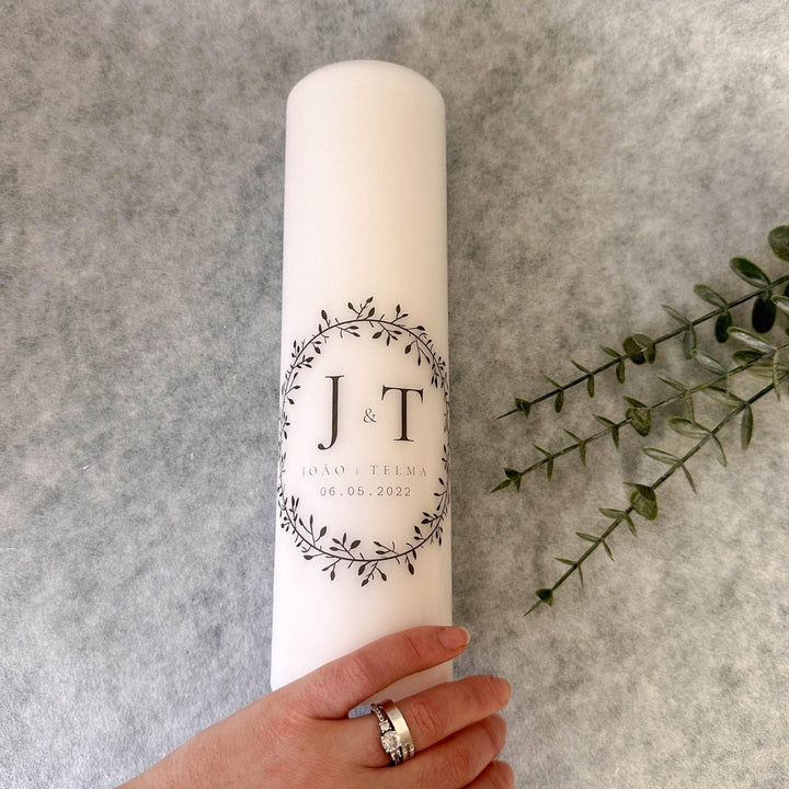 Vela Bodas para celebrar o casamento - Cutxi Cutxi - Presentes Personalizados
