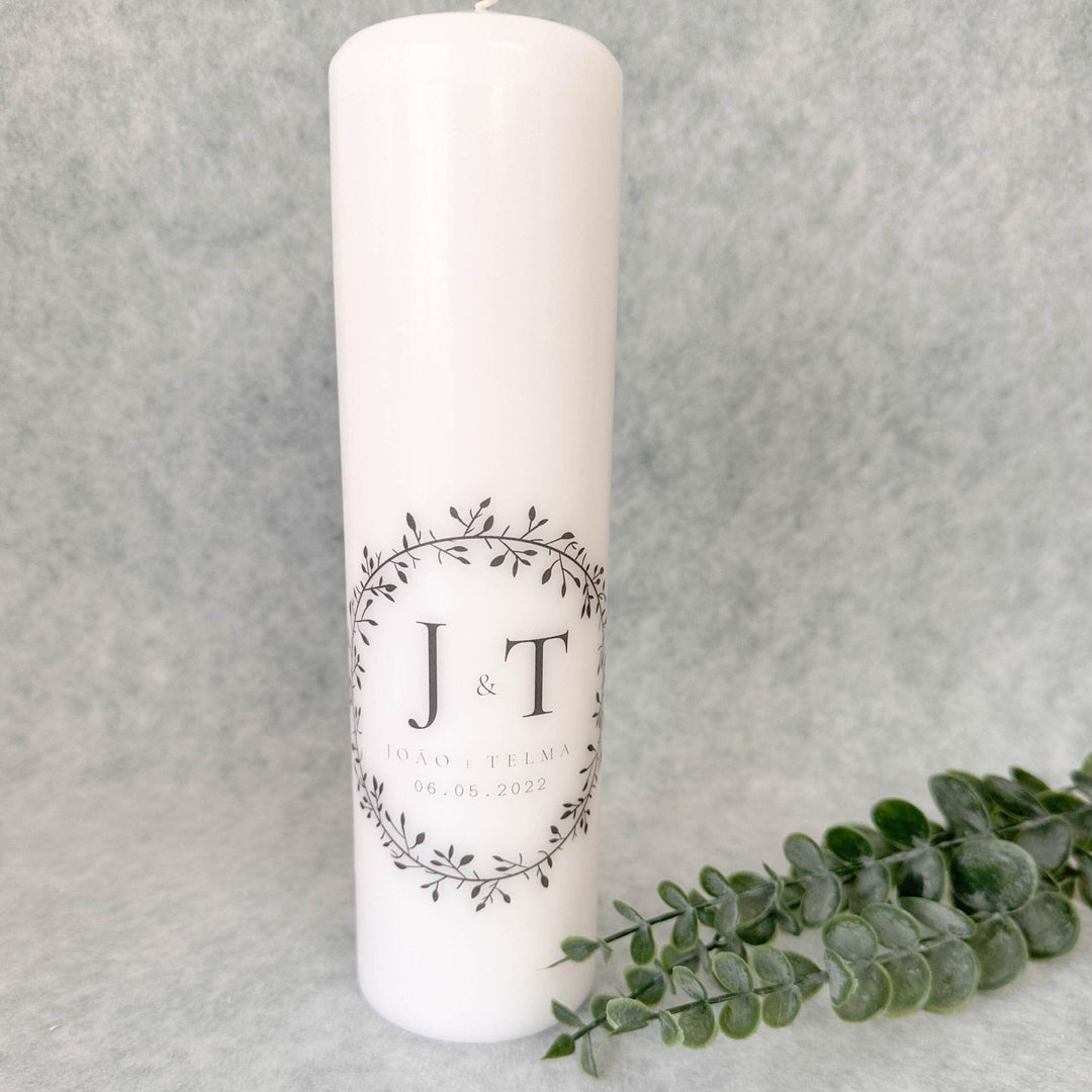 Vela Bodas para celebrar o casamento - Cutxi Cutxi - Presentes Personalizados