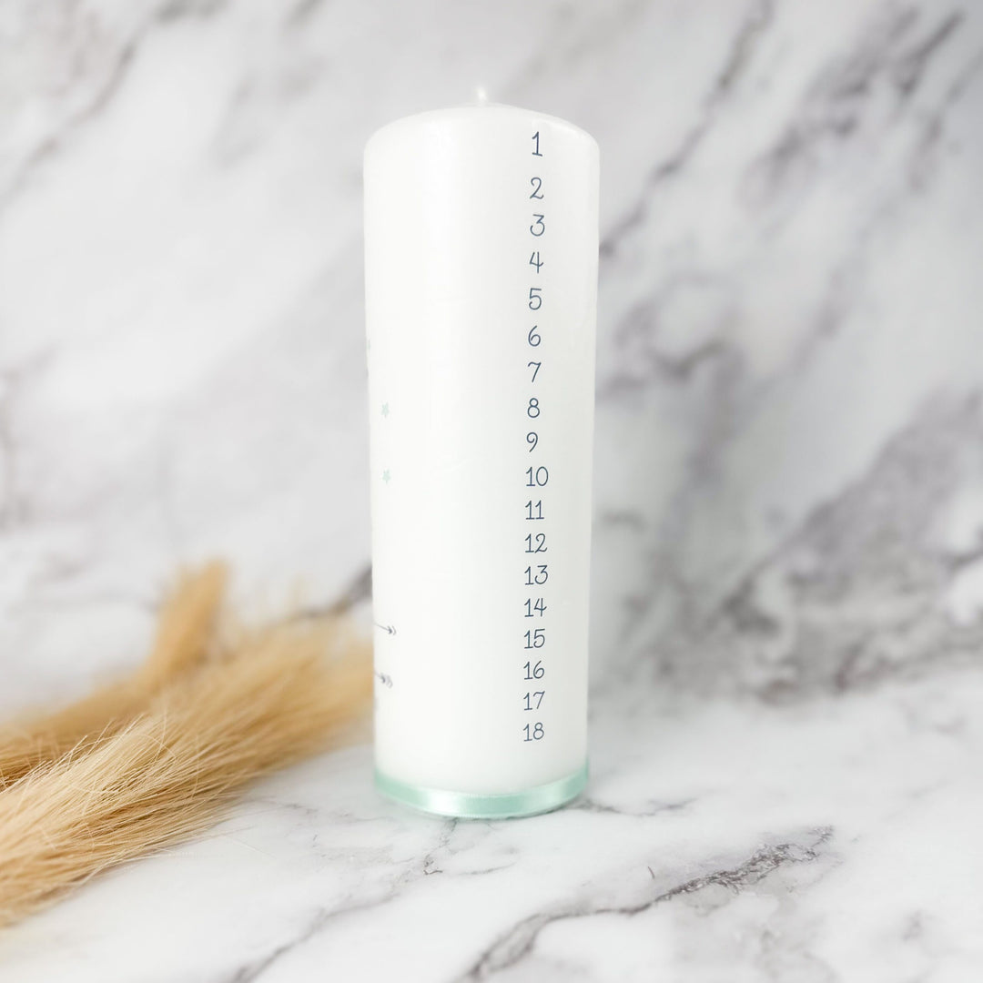 Vela da Vida Personalizada com Letra