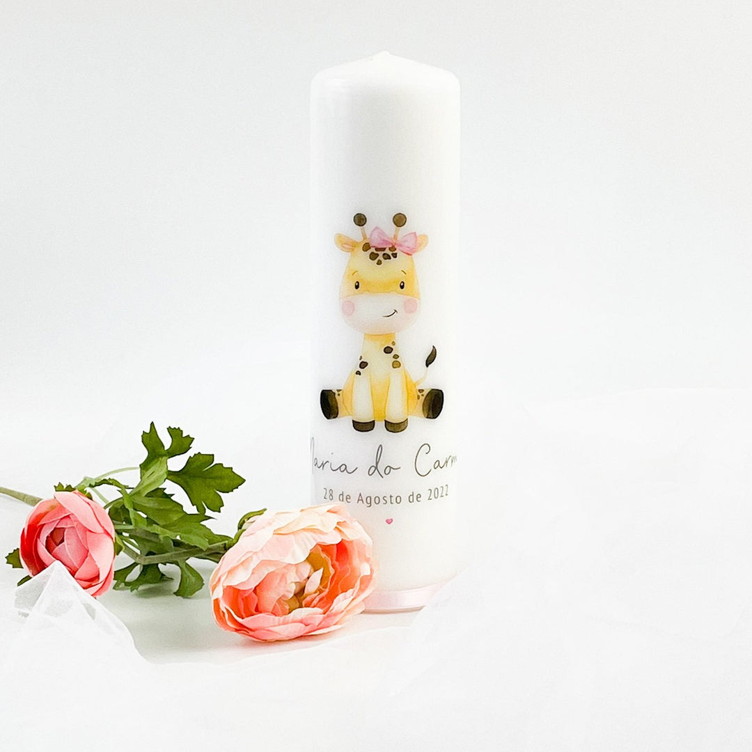 Vela da Vida ou da Idade com Animal Fofinho - Cutxi Cutxi - Presentes Personalizados