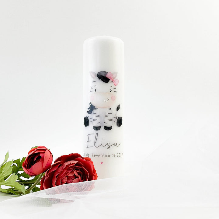 Vela da Vida ou da Idade com Animal Fofinho - Cutxi Cutxi - Presentes Personalizados