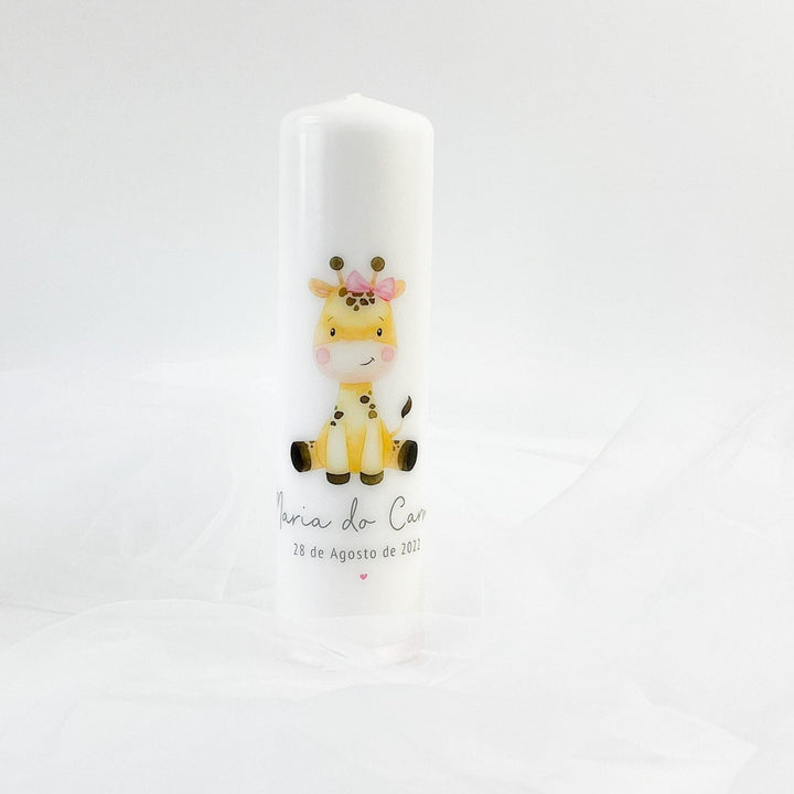Vela da Vida ou da Idade com Animal Fofinho - Cutxi Cutxi - Presentes Personalizados