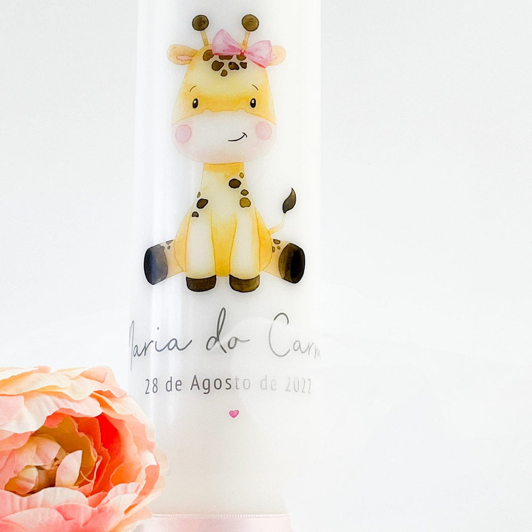 Vela da Vida ou da Idade com Animal Fofinho - Cutxi Cutxi - Presentes Personalizados