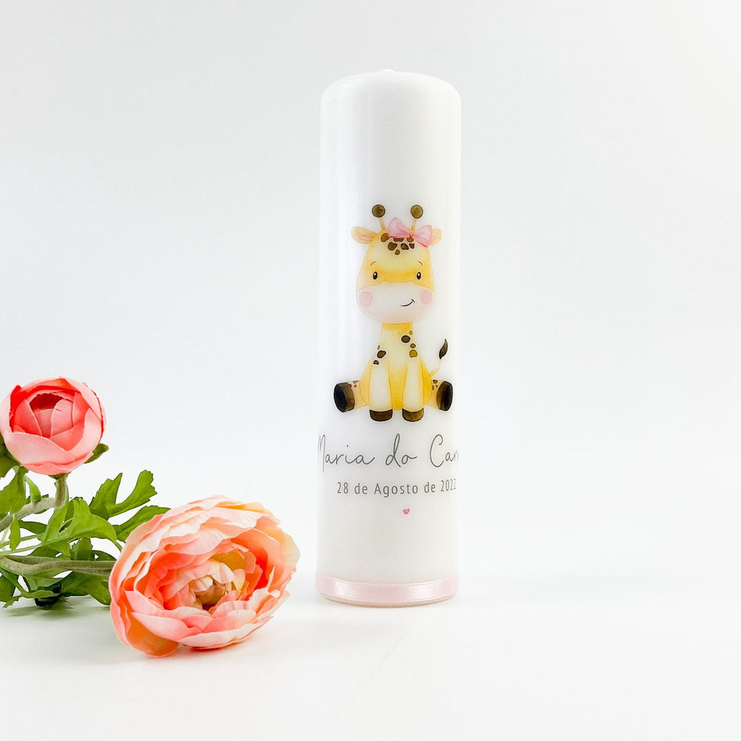 Vela da Vida ou da Idade com Animal Fofinho - Cutxi Cutxi - Presentes Personalizados