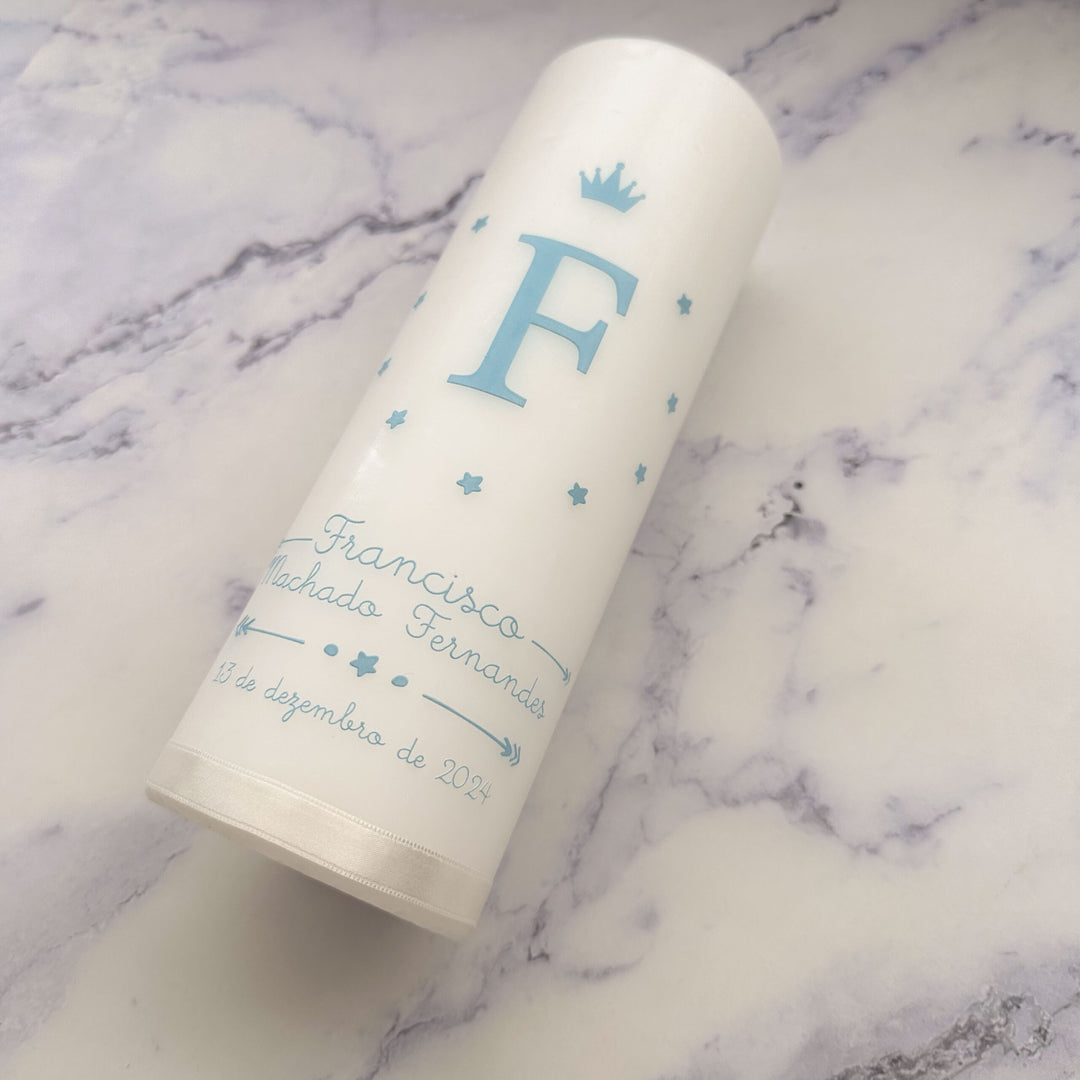 Vela da Vida Personalizada com Letra