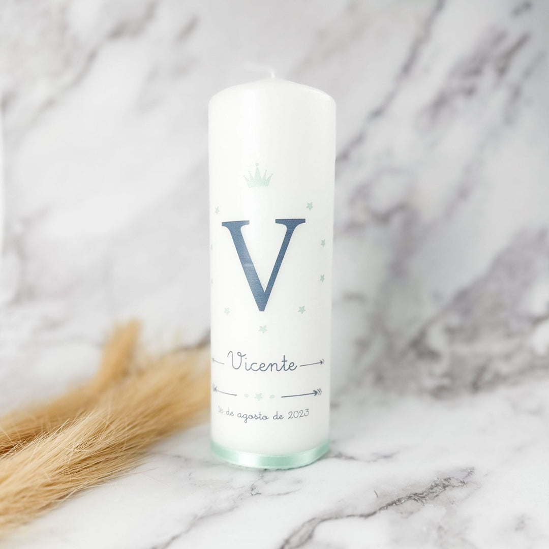 Vela da Vida Personalizada com Letra - Cutxi Cutxi - Presentes Personalizados