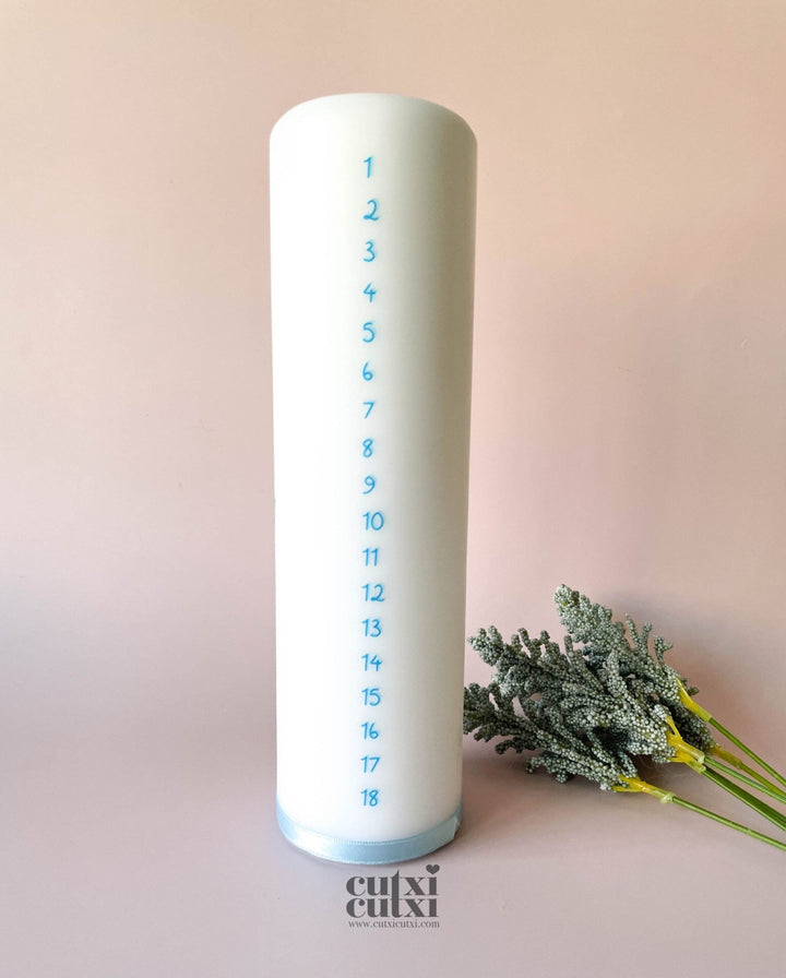 Vela da Vida Personalizada com Moldura - Cutxi Cutxi - Presentes Personalizados
