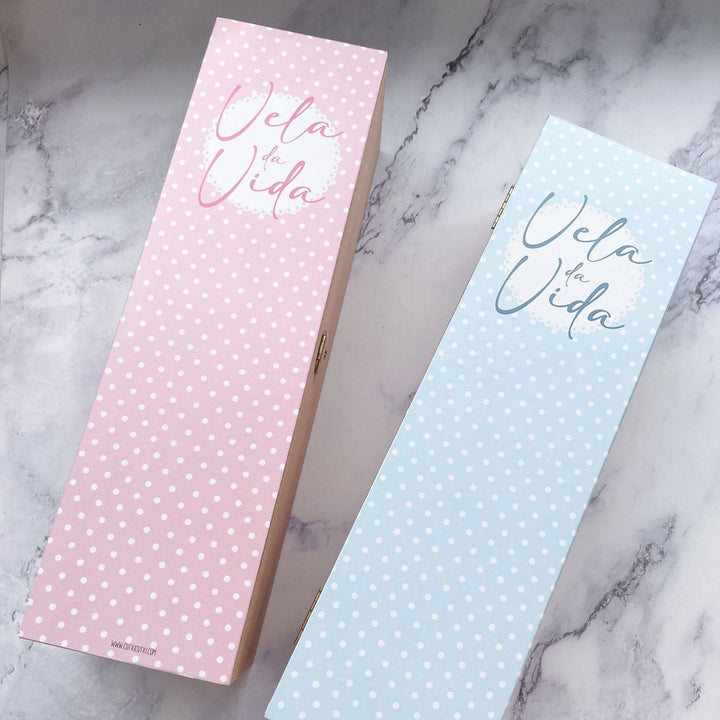 Vela da Vida Personalizada Florais | Presente Ideal para o Nascimento ou Primeiro Aniversário - Cutxi Cutxi - Presentes Personalizados