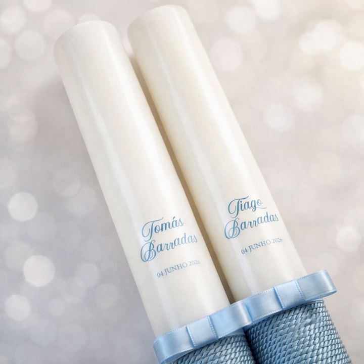 SATIN Premium Christening Candle