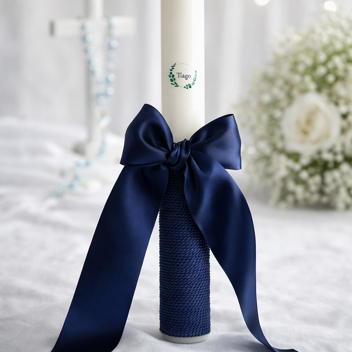 SATIN Premium Christening Candle