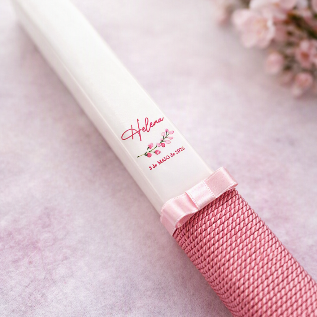 SATIN Premium Christening Candle