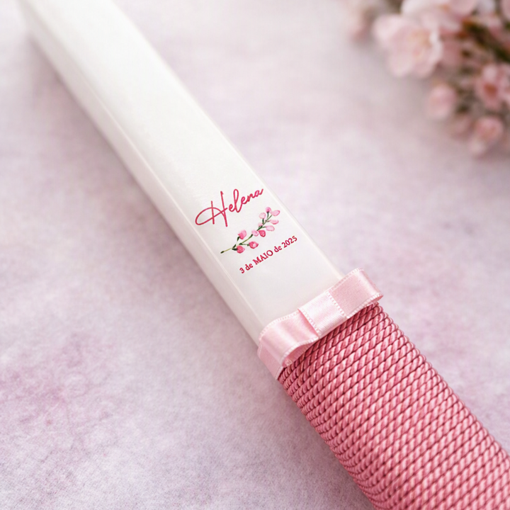SATIN Premium Christening Candle