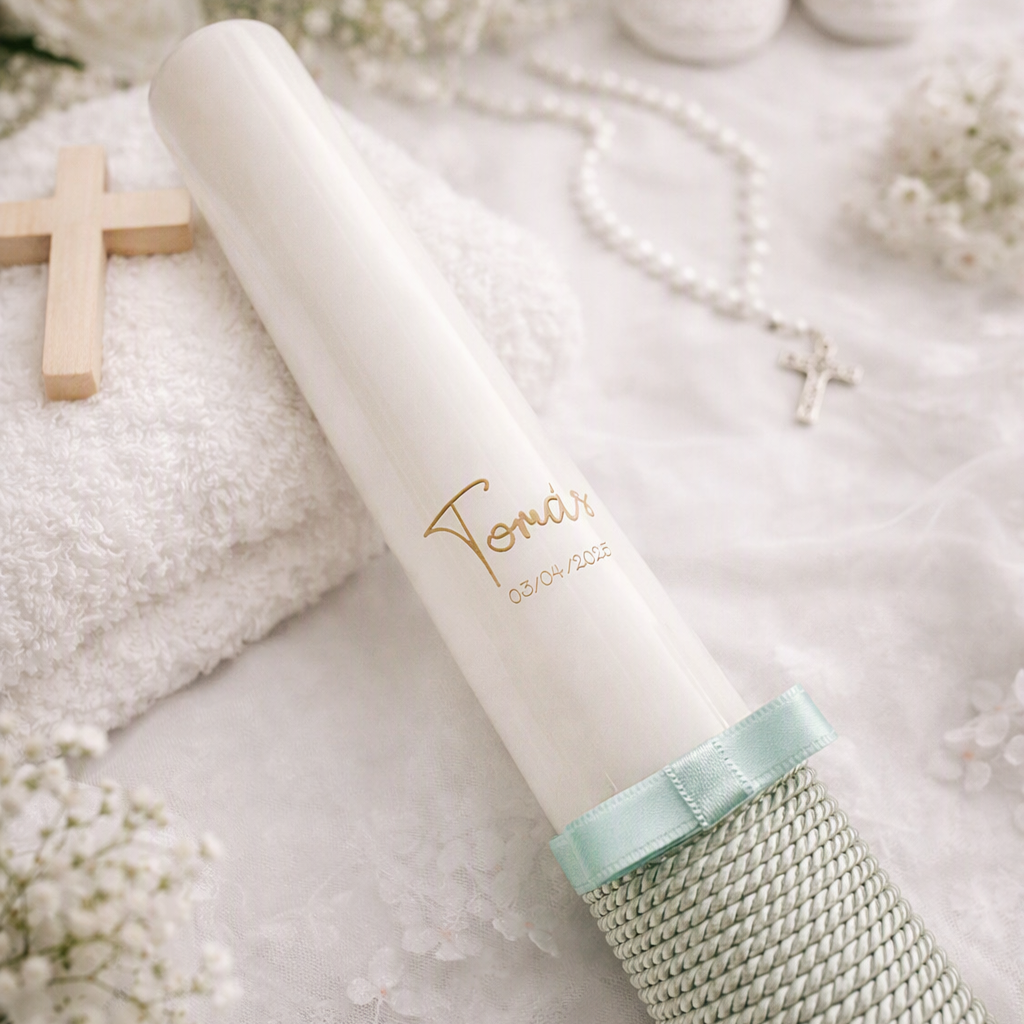 SATIN Premium Christening Candle