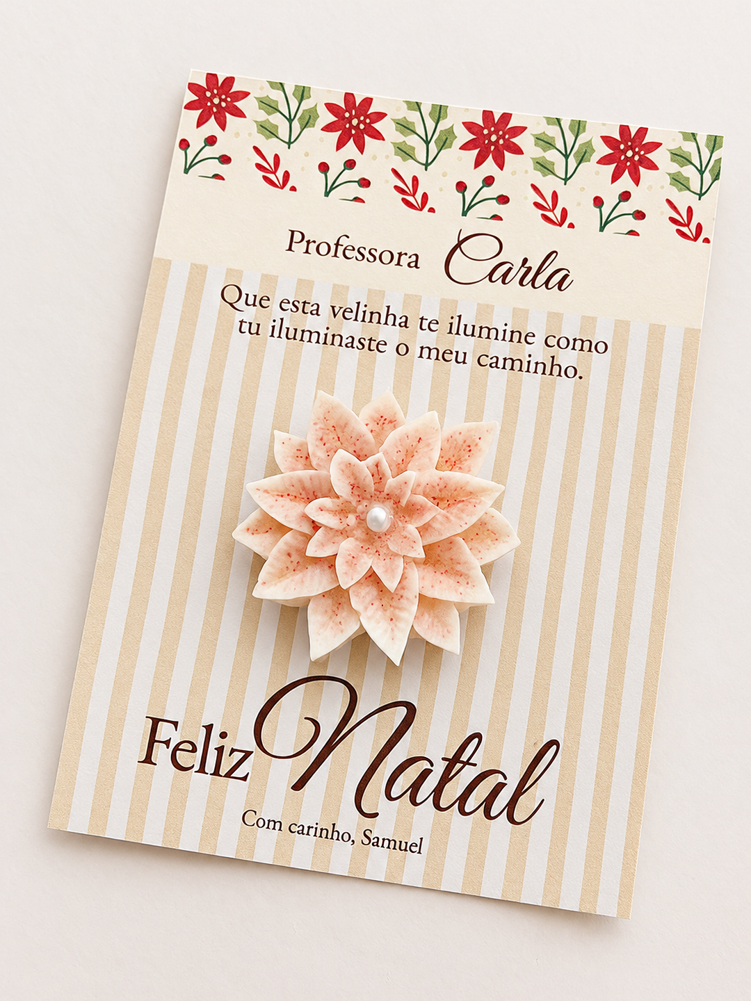 Presentinho de Natal | Velinha para Iluminar o Natal
