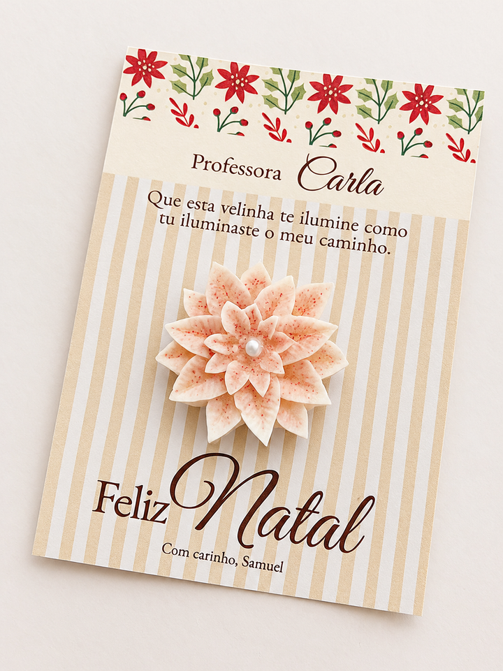 Presentinho de Natal | Velinha para Iluminar o Natal