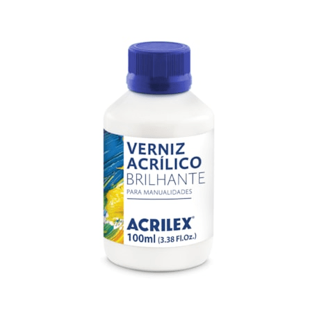 Verniz Acrílico Brilhante 100ml - Cutxi Cutxi - Presentes Personalizados