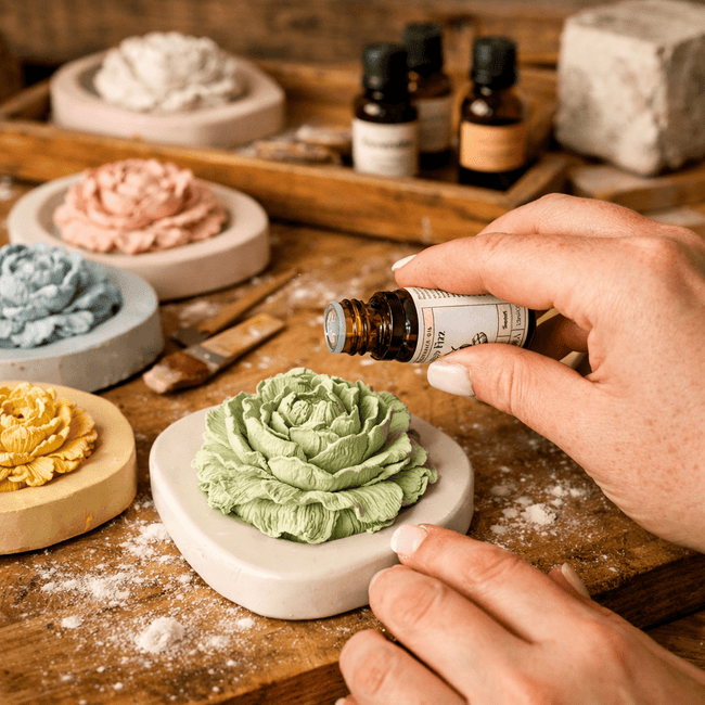 Workshop de Iniciação ao Gesso Perfumado - Cutxi Cutxi - Presentes Personalizados