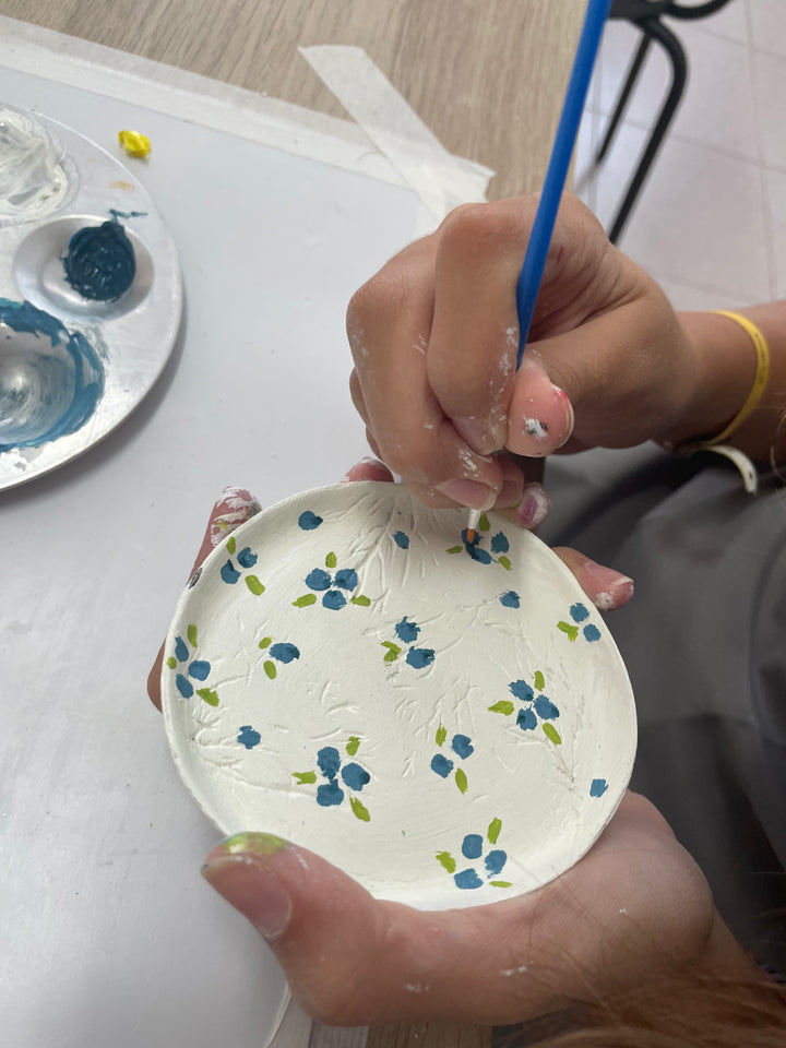 Workshop Cerâmica Fria | ONLINE - Cria o Teu Prato de Jóias Único 🎨🖌️ | 11 de Outubro | 15h - 17h30