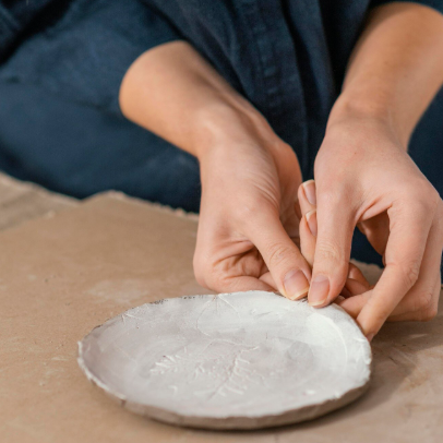 Workshop Cerâmica Fria - Cria o Teu Prato de Jóias Único 🎨🖌️