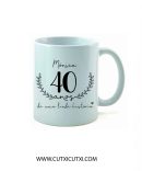 Caneca Personalizada Aniversário | Anos de uma linda história